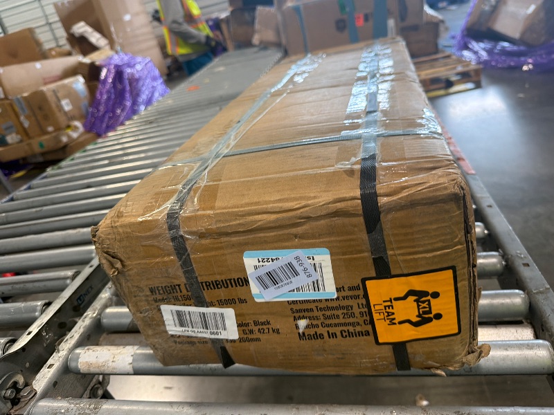 Photo 1 of ****FACTORY SEALED****VEVOR Sway Control Weight Distribution Hitch, 1,500 lbs Capacity, Trailer Hitch Kit with 2-Inch Solid Steel Shank, 2-5/16 Inch Alloy Steel Ball, Powder-Coated Load Leveling, Black
