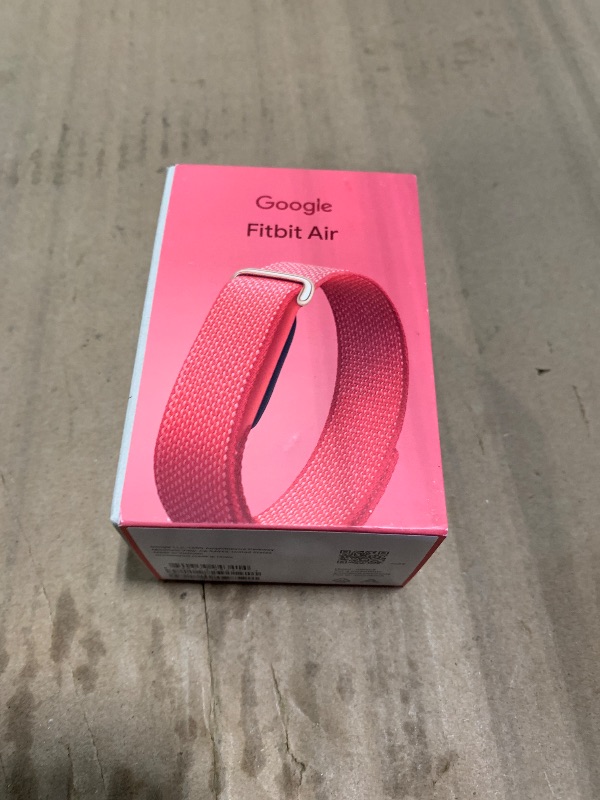 Photo 1 of ***PINK *** Google Fitbit Air - Screenless Activity Tracker with Fitness, Heart Rate, and Sleep Tracking - Personalized AI-Powered Coaching - Up to 7 Days’ Battery Life - Works with iOS and Android - Berry