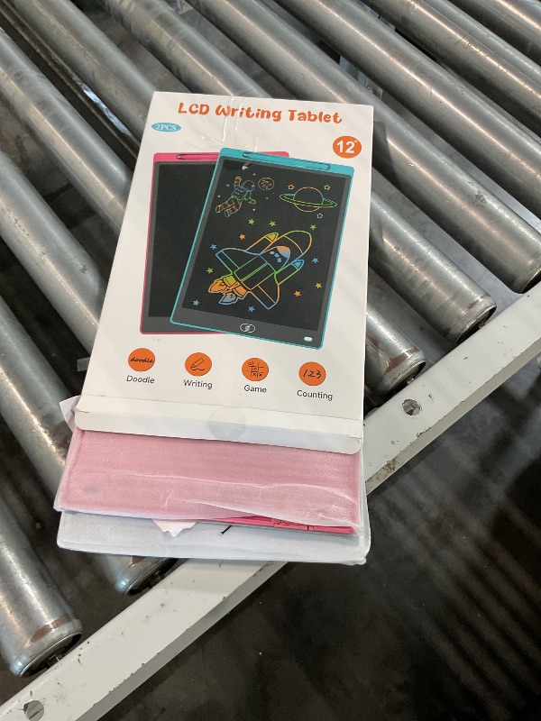 Photo 1 of 2 Pack 12 Inch LCD Writing Tablet, Colorful Drawing Tablet for Kids