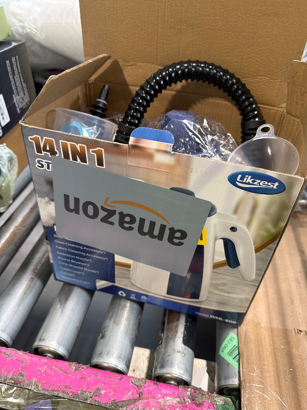Photo 1 of *See Clerk Notes*Handheld Steam Cleaner, 230°F Pressurized Steamer with No Water Spitting & Continuous Steam, 350ML Chemical-Free Deep Cleaning for Grease & Grime, 14 Accessories for Grout, Bathroom, Kitchen & Car