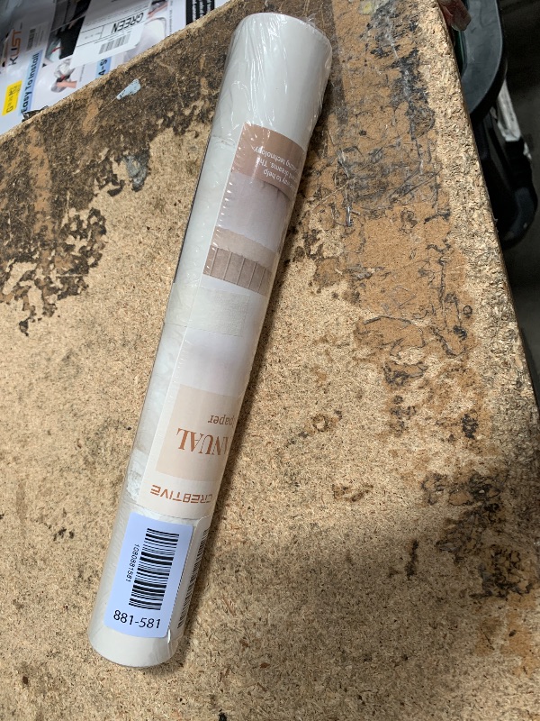Photo 1 of ***STOCK PHOTO REFERENCE ONLY***
CRE8TIVE Beige Cloudy Marble Contact Paper for Countertops Cabinets Waterproof 12"x80" Matte Cream White Marble Peel and Stick Wallpaper Removable Self Adhesive Marble Vinyl Wrap for Kitchen Bathroom