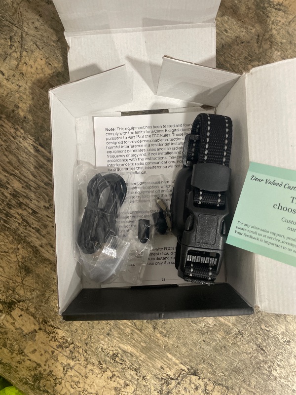 Photo 1 of ** SEE COMMENTS***    TOVISKY 3-in-1 Dog Training Collar with Remote,Shock Collar for Dogs