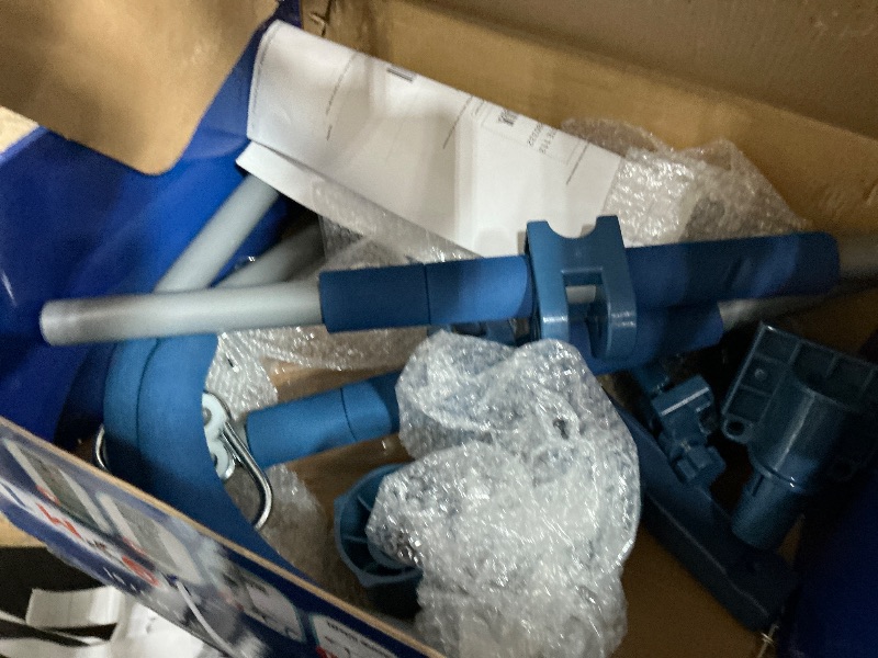 Photo 1 of ***MISSING PARTS*** Pullup Bar Only
Gym1 Indoor Doorway Gym Set - - Adjustable Door Frame Pull-Up Bar for Kids & Adults -Blue