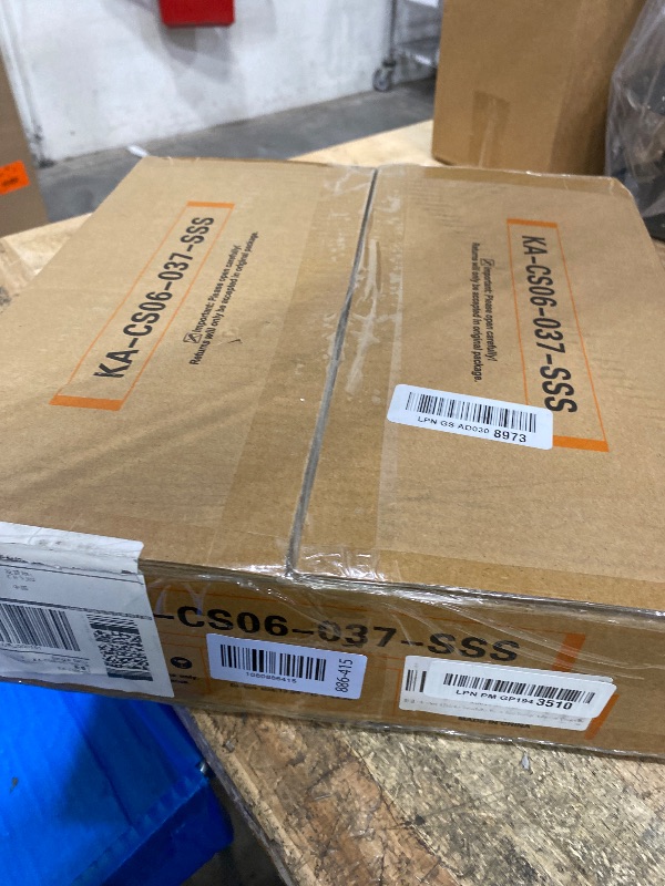 Photo 1 of **FACTORY SEALED** Kitchen Academy 3-Ply Stainless Steel Frying Pans Set, 8/9.5/11 Inch 18/10 Nonstick Skillets with Removable Handle for Small Spaces, Dishwasher & Oven Safe Induction RV Camping Pans