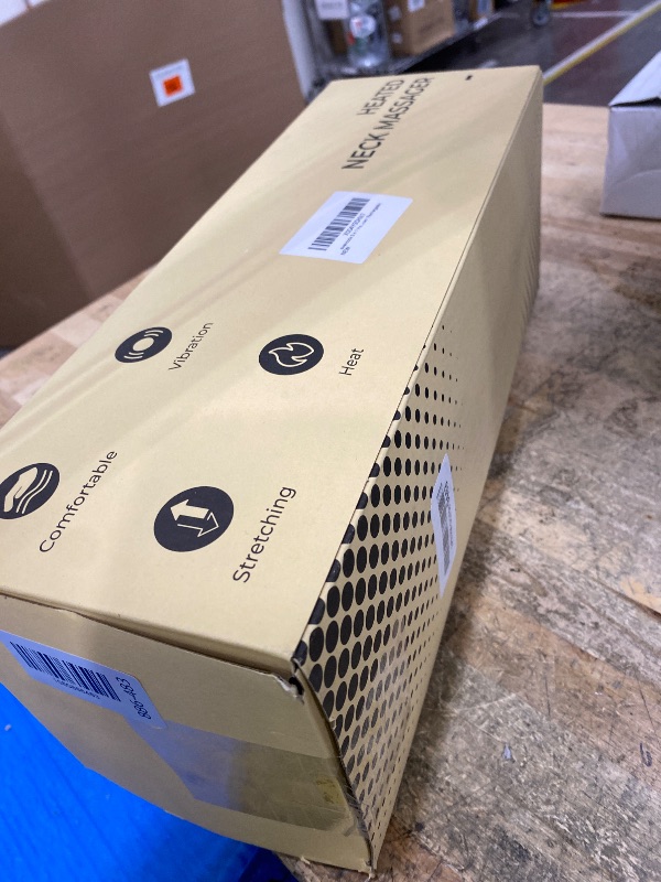 Photo 1 of **FACTORY SEALED**  swancode 3-in-1 Neck Massager Pillow for Pain Relief Deep Tissue with Heat, Cordless & Rechargeable Massager with Traction for Neck Hump & Shoulder Comfort, Memory Foam Pillow(Cordless)