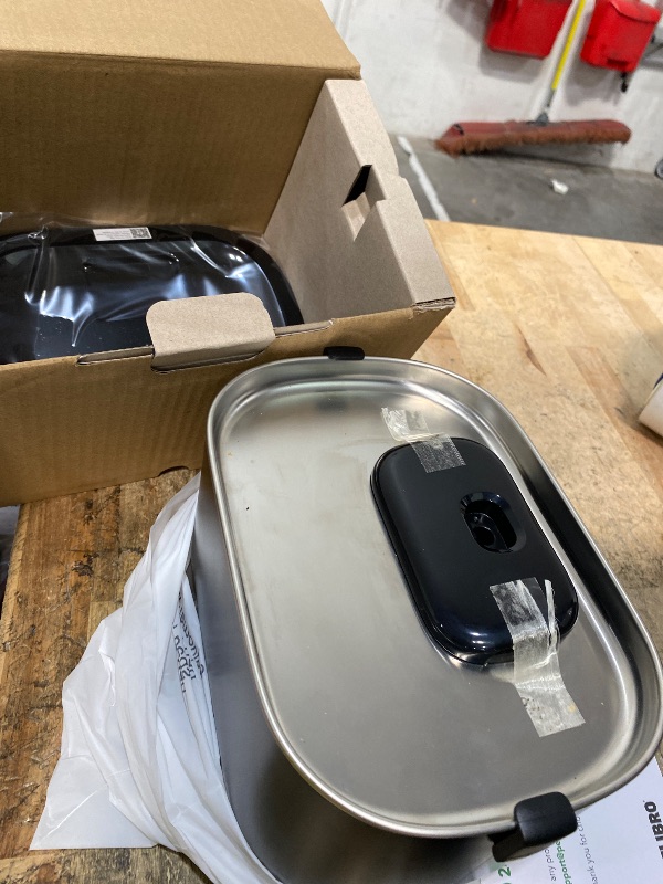 Photo 1 of **ITEMS FACTORY SEALED** PETLIBRO Cat Water Fountain, Cordless Pet Water Fountain Battery Operated, 2.5L/84oz Dockstream Water Fountains for Cats Indoor, Cat Fountain with Stainless Steel Tray, Easy to Clean BPA-Free