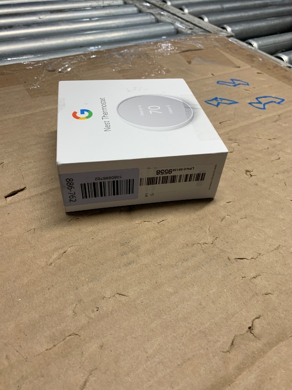 Photo 1 of ***ACCOUNT LOCKED***PARTS ONLY***
Google Nest Thermostat - Smart Thermostat for Home - Programmable Wifi Thermostat - Snow