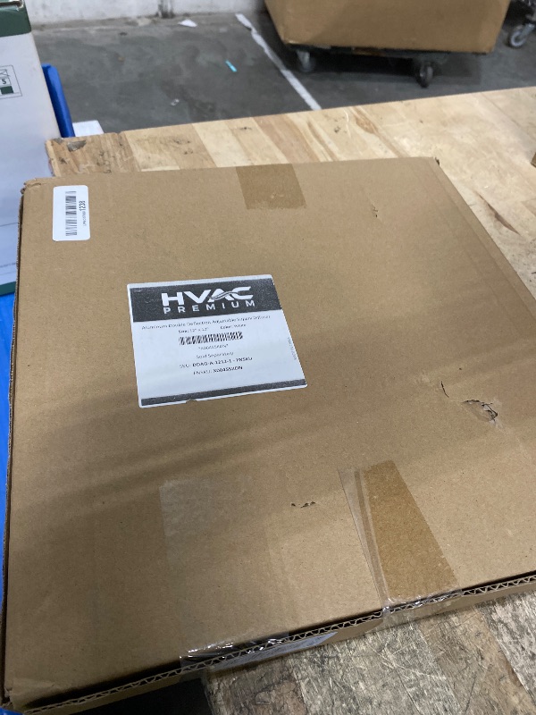 Photo 1 of **FACTORY SEALED**  12"w X 12"h Aluminum Double Deflection Adjustable Air Supply HVAC Diffuser - Full Control Vertical/Horizontal Airflow Direction - Vent Duct Cover [Outer Dimensions: 13.6"w X 13.6"h]
