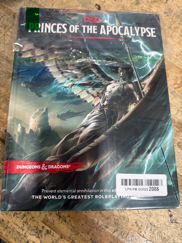 Photo 1 of [(Princes of the Apocalypse)] [By (author) Wizards RPG Team] published on (April, 2015)