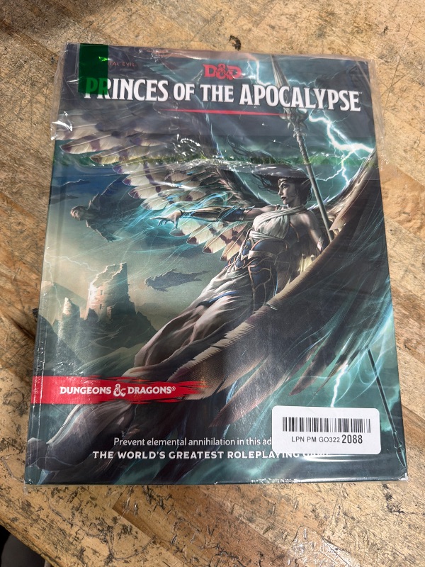 Photo 1 of [(Princes of the Apocalypse)] [By (author) Wizards RPG Team] published on (April, 2015)