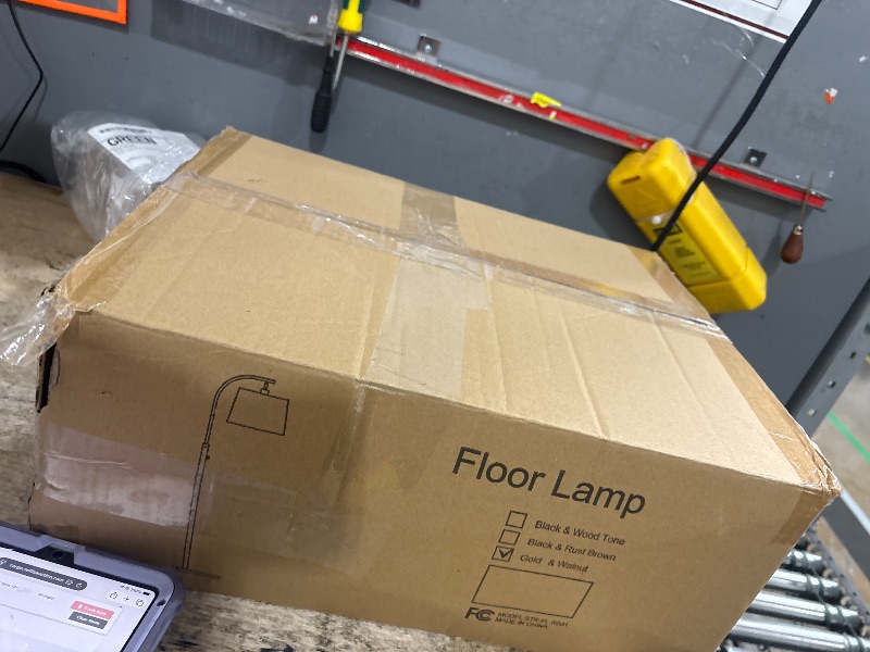 Photo 1 of [Upgraded] LED Floor Lamp for Living Room, 3 Color Temperature Floor Lamp with Foot Switch Modern Standing Lamp Tall Pole Floor Reading Lamp for Bedroom, Study Room, Office, 9W Bulb Included, Black