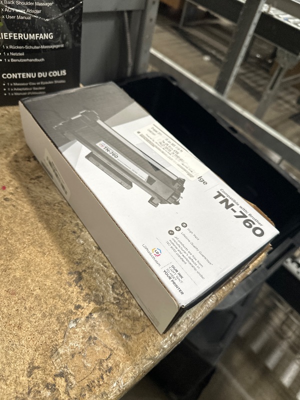 Photo 1 of *** ONLY 1*** LD Products Compatible Toner Cartridge Replacement for Brother TN760 TN-760 TN 760 TN730 TN-730 High Yield to use in DCP-L2550DW, HL-L2390DW, HL-L2395DW, MFC-L2717DW, MFC-L2730DW (Black, 2 Pack)