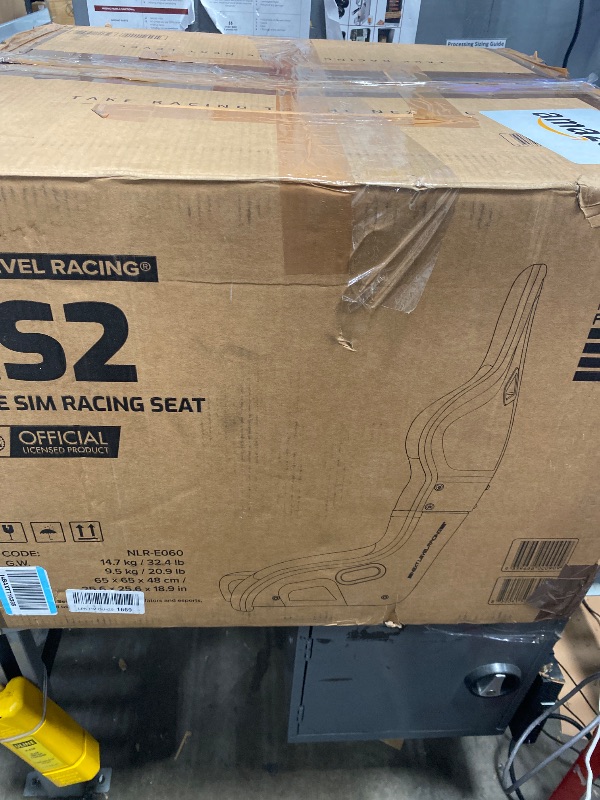 Photo 1 of *** PARTIAL SET *** Next Level Racing ES2 Elite Sim Racing Seat (NLR-E060)