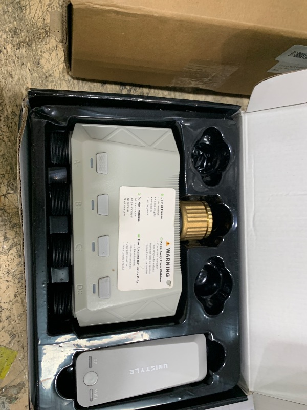 Photo 1 of [All-New 2027] 1700FT WiFi 4 Zone Water Timer for Garden Hose with Brass Inlet, Unistyle Smart Sprinkler Controller Compatible Alexa & Google Voice, WiFi Hose Timer, Auto Manual Modes for Garden Lawn