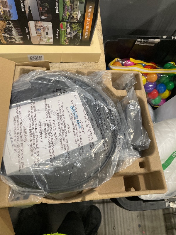 Photo 1 of ***missing mop part***Tikom Robot Vacuum and Mop Combo, 5000Pa Robotic Vacuum Cleaner, 150 Min Max, App & Remote Control, Ideal for Hard Floor, Carpet, Pet Hair, Self-Charge(G8000 Max)