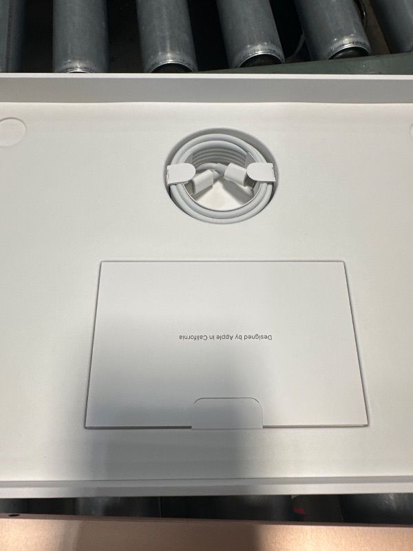 View 6 of **PARTS ONLY/SEE NOTES** 2020 Apple MacBook Air Laptop: Apple M1 Chip, 13” Retina Display, 8GB RAM, 256GB SSD Storage, Backlit Keyboard, FaceTime HD Camera, Touch ID. Works with iPhone/iPad; Gold
