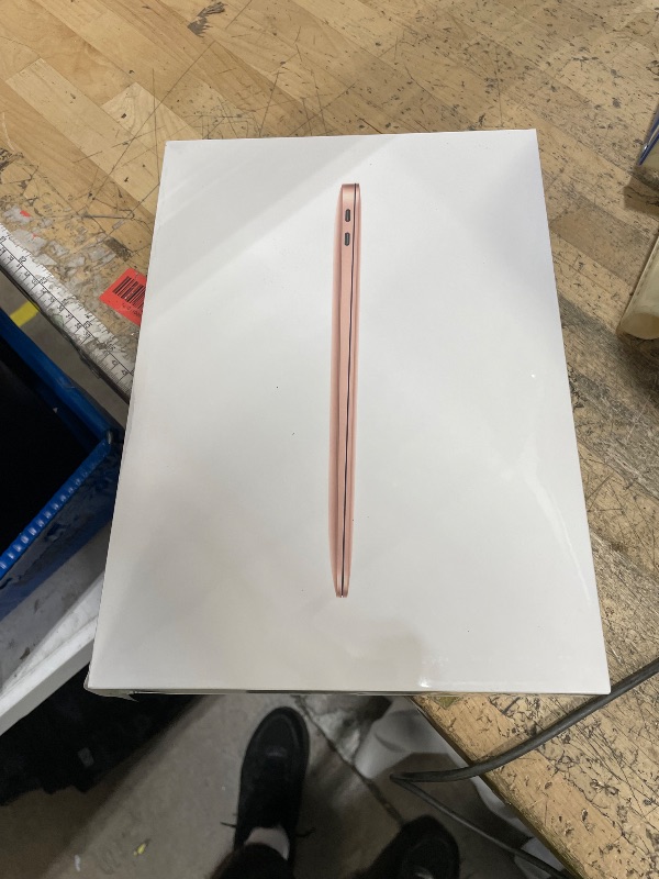 View 8 of **PARTS ONLY/SEE NOTES** 2020 Apple MacBook Air Laptop: Apple M1 Chip, 13” Retina Display, 8GB RAM, 256GB SSD Storage, Backlit Keyboard, FaceTime HD Camera, Touch ID. Works with iPhone/iPad; Gold