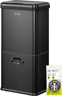 Photo 1 of 32L + 18L Stainless Steel Kitchen Garbage Bin
