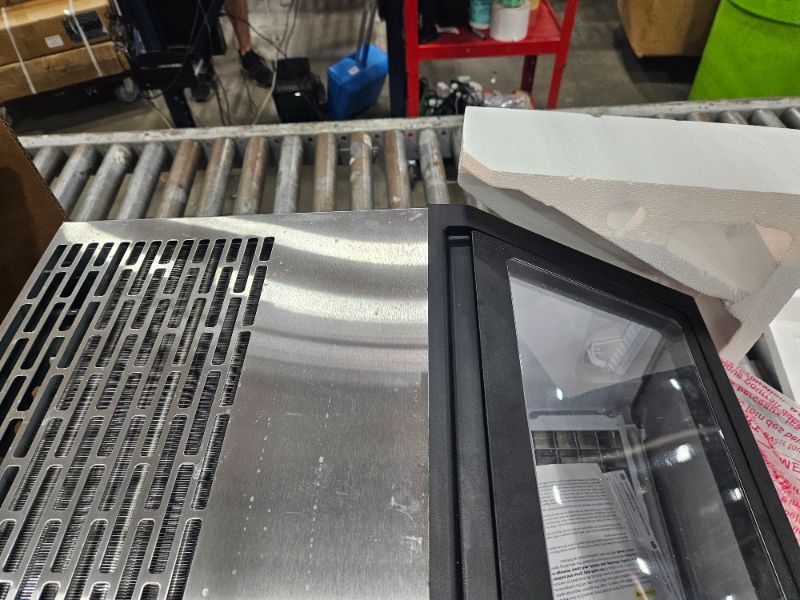 Photo 1 of **MISSING PRTS**Commercial Ice Maker Machine, 80Lbs/24H Under Counter Ice Maker, Freestanding with Ice Thickness Control & Stainless Steel, 36 Cubes in 15 Mins, 28Lbs Storage Capacity, for Home, Bar, Cafe, Offices