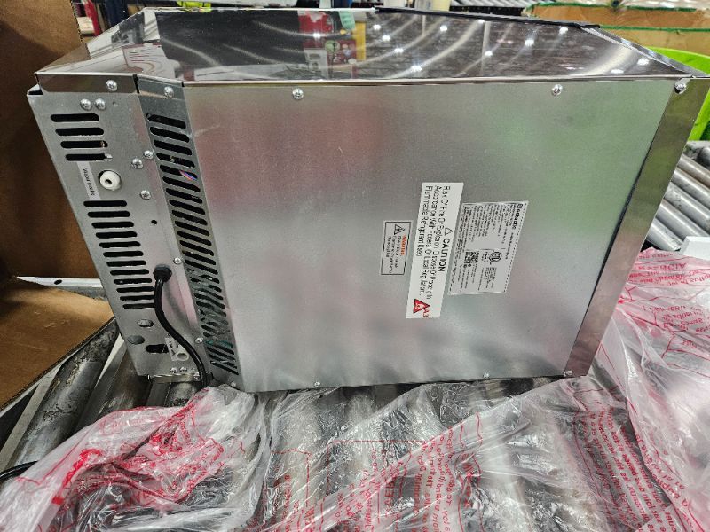 Photo 1 of **MISSING PRTS**Commercial Ice Maker Machine, 80Lbs/24H Under Counter Ice Maker, Freestanding with Ice Thickness Control & Stainless Steel, 36 Cubes in 15 Mins, 28Lbs Storage Capacity, for Home, Bar, Cafe, Offices