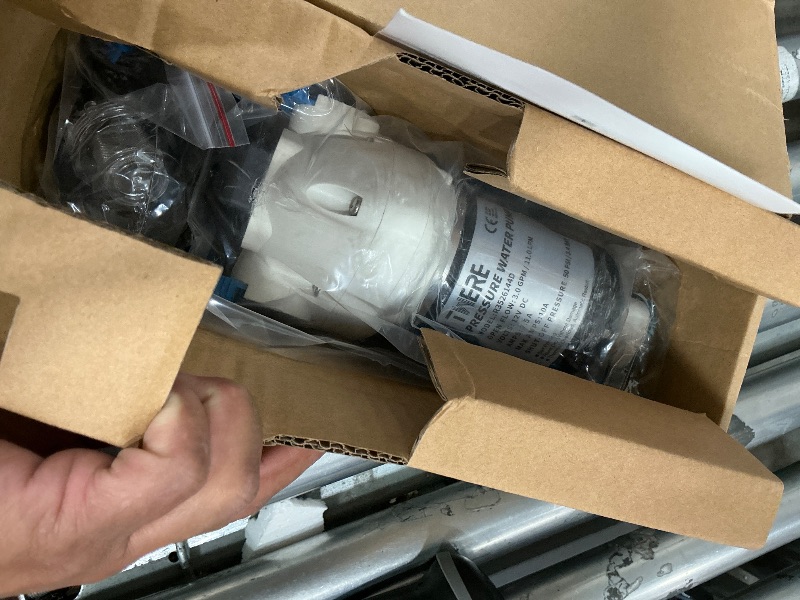 Photo 1 of [Upgraded Version] R3526144D RV Water Pump,3 GPM 12V DC 50 PSI Triplex Self-Priming Diaphragm Water Pump Replace R3526144D/03526-144A,Quiet & Auto Shut-Off,for RV Boats Camper Trailers-White