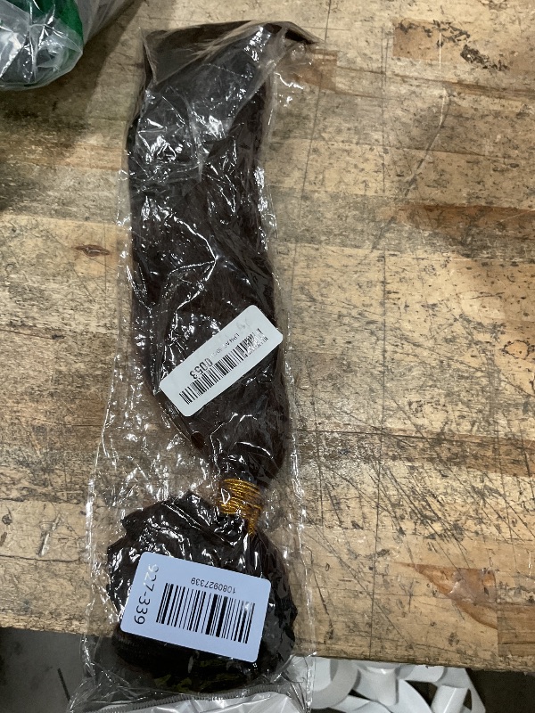 Photo 1 of #4 Chocolate Brown Human Hair Bundles 16 Inch Color 4 Bundles Human Hair Extension Straight 1 Bundle Dark Brown Unprocessed Brazilian Virgin Hair 100G/PC