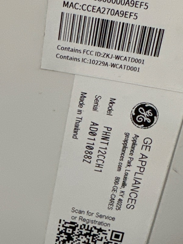 Photo 1 of **POWERS ON BUT DOESNT COOL** GE Profile ClearView Inverter Window Air Conditioner Unit, 12,200 BTU, Energy Efficient Cooling up to 550 sq ft., Ultra Quiet, SMART Home Capable, Includes Remote, White