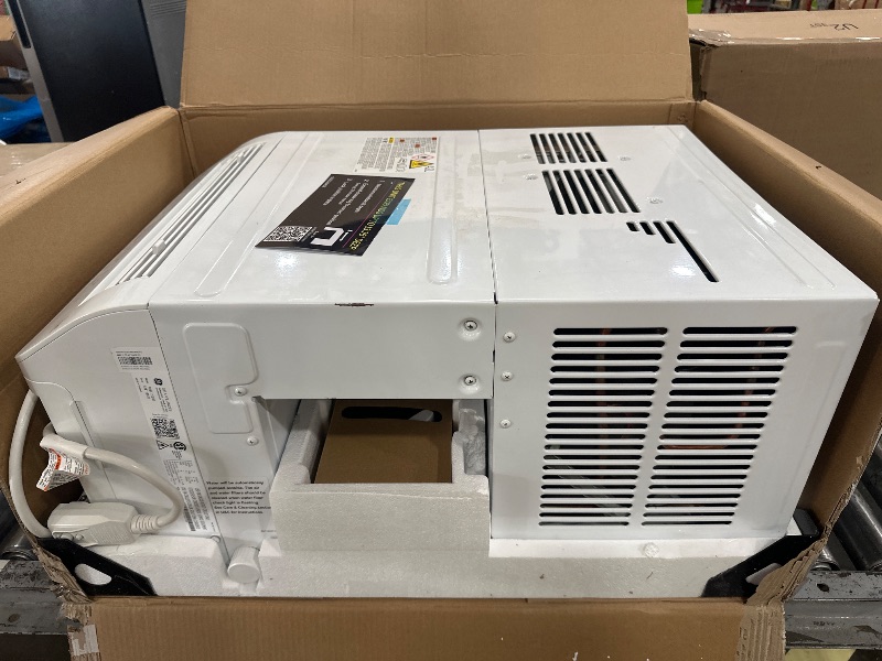 Photo 1 of **POWERS ON BUT DOESNT COOL** GE Profile ClearView Inverter Window Air Conditioner Unit, 12,200 BTU, Energy Efficient Cooling up to 550 sq ft., Ultra Quiet, SMART Home Capable, Includes Remote, White