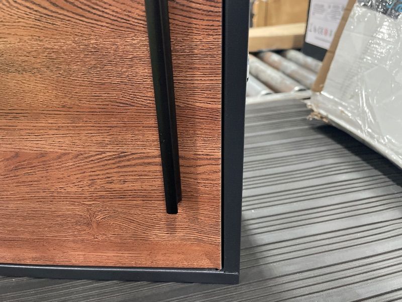 Photo 1 of ***SEE NOTES*-***Sharp-tec Wall Mounted Mailbox, Wood-Grain Metal, Large Capacity