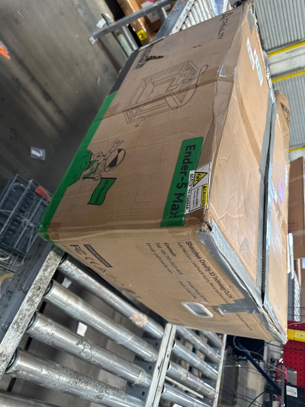 Photo 1 of ***FOR PARTS ONLY***Creality Ender-5 Max 3D Printer, Large Build Volume 400 * 400 * 400mm, Up to 700mm/s Printing Speed, X-axis with Linear Rail & Dual Z-axis Motors, Creality OS Smart Control for Print Farm