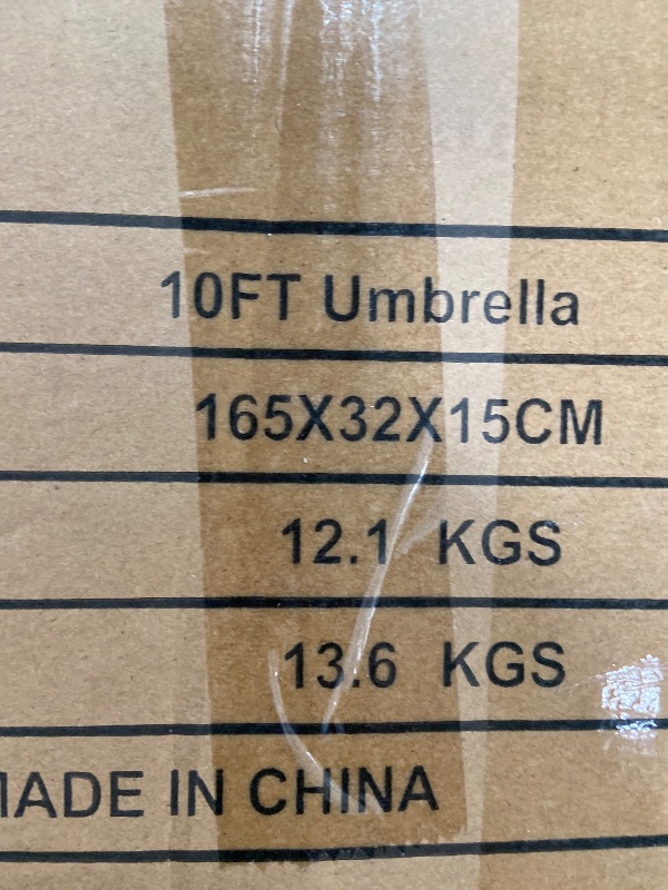 Photo 1 of 10ft umbrella