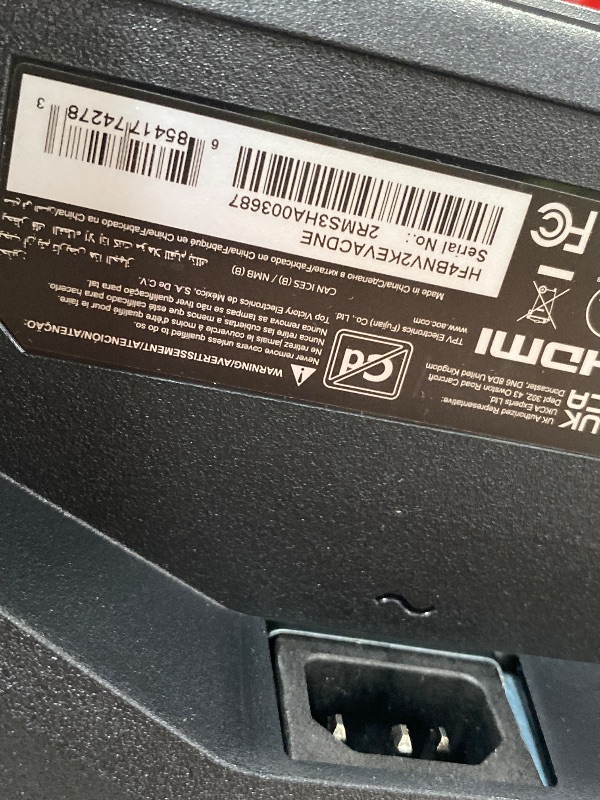 Photo 1 of *** POWER BUTTON DON’T ***
AOC 27" Gaming Monitor QHD 260Hz Overclocked IPS G-SYNC Compatible Q27G41ZE