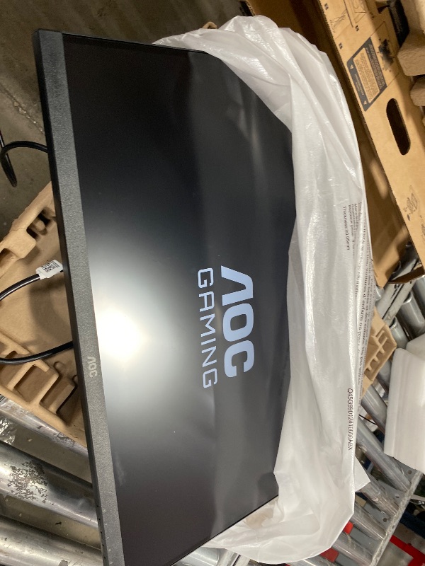 Photo 1 of *** POWER BUTTON DON’T ***
AOC 27" Gaming Monitor QHD 260Hz Overclocked IPS G-SYNC Compatible Q27G41ZE