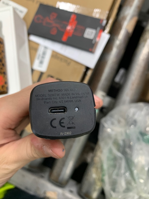 Photo 1 of **MISSING RIGHT EAR BUD**Skullcandy Method 360 ANC Wireless Earbuds, Sound by Bose, Bluetooth Headphones, Premium Noise Cancelling, Up to 40 Hrs Battery, Sweat and Water Resistant, Microphone for iPhone Android - Leopard