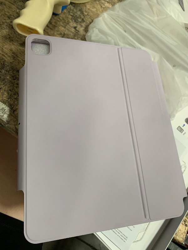 Photo 1 of [Upgraded] ESR iPad Pro 13 Inch Case with Keyboard (M5/M4, 2025/2024), iPad Pro 13 Keyboard Case with Magnetic Stand, Portrait/Raised Modes for iPad Pro 13, Removable, Rebound 360 Series, Pirple