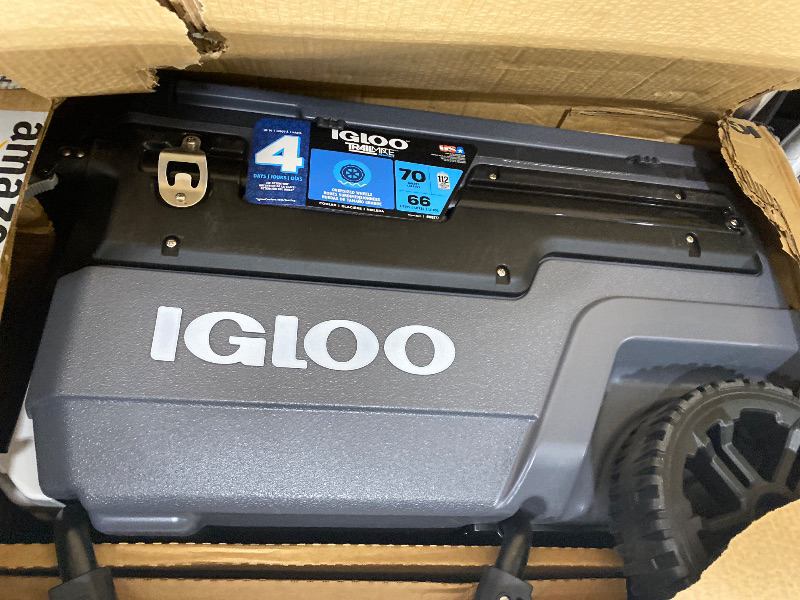 View 2 of Igloo Trailmate Journey 70 Qt Cooler, Carbonite