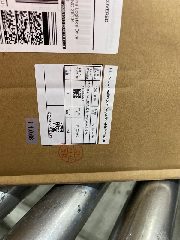 Photo 1 of Creality K2 Combo 3D Printer, Multicolor Printing with CFS | High-Speed 600mm/s, Smart Auto Leveling, Quiet Printing, Dual AI Camera, Direct Drive Extruder, Build Volume 260x260x260mm
