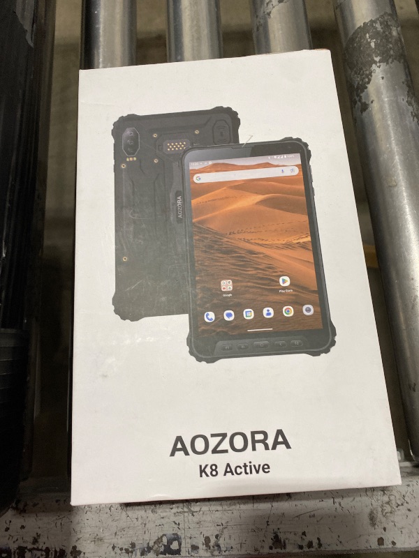 Photo 1 of AOZORA K8 Active Rugged Tablet, 8 Inch FHD+ 600nits Glove Touch AT&T Verizon Network certified PTCRB T-Mobile Unlocked Qualcomm 8Core 12+128GB 20MP night vision+25MP Camera 10200mAh IP68&IP69K/NFC/GPS