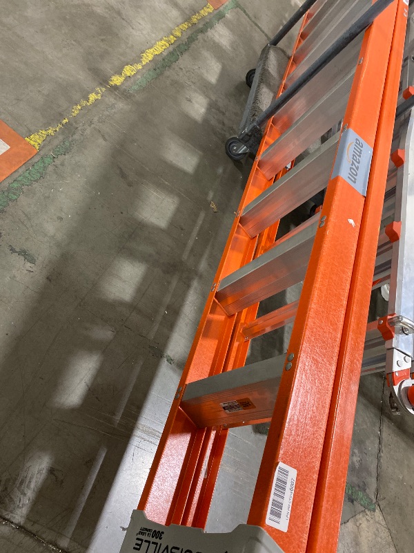 Photo 1 of Louisville Ladder 12-Foot Fiberglass Step Ladder, 300-Pound Load Capacity, Type IA, FS1512