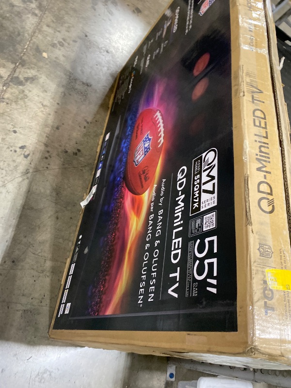 Photo 1 of TCL 55 Inch Class QM7K Series | Mini LED QLED 4K HDR | 55QM7K, 2025 Model | 120HZ-144HZ Anti Reflective Screen Smart Google TV Dolby Atmos Onkyo Audio | Voice Remote Alexa Gaming Streaming Television