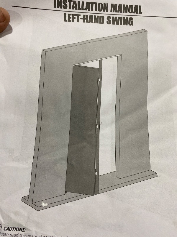 Photo 1 of LEFT HAND SWING GLASS DOOR