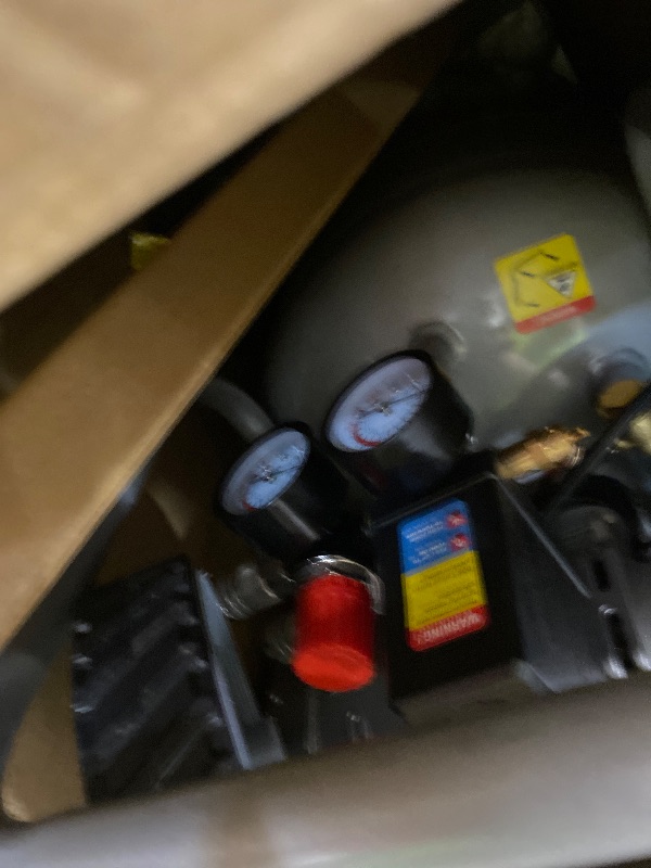 Photo 1 of VEVOR 13-Gallon Air Compressor, 2HP, 4.6 SCFM@90PSI, Oil-Free Tank, 66dB Quiet Operation, Ideal for Tire Inflation, Woodworking, Auto Repairs, and Spray Painting (Maximum Pressure 125 PSI)