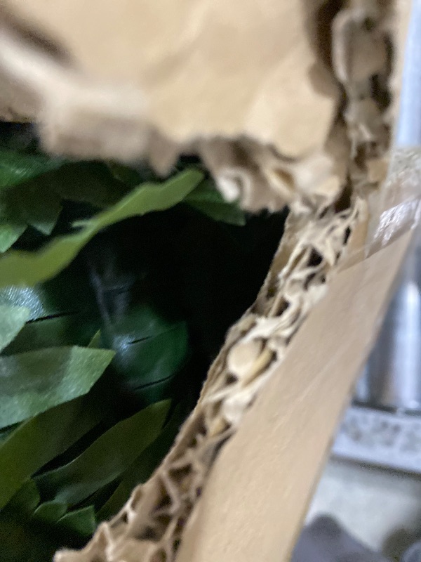 Photo 1 of MARTINE MALL 2Pcs 48''/128 Leaves Artificial Ferns for Outdoors Look Real Fake Ferns, Large Faux Boston Ferns for Outdoor Planter Realistic UV Resistant Artificial Fake Plants for Porch Patio Hanging