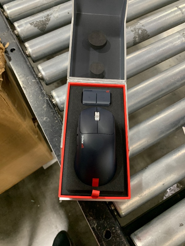 Photo 1 of Pulsar Gaming Gears ES FS-1 Wireless Gaming Mouse, Low-Profile Symmetrical Shape, 56 g (1.97 oz) Lightweight, Optical Switch, 32,000 DPI XS-1 Sensor, 8K Compatible (Medium, Pulsar ES)