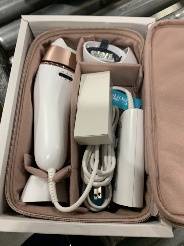 Photo 1 of Braun Skin i-Expert Smart IPL PL7219 at Home Laser Hair Removal for Women and Men with App, Premium Pouch, Venus Razor, 2 Smart Heads, Facial Trimmer
