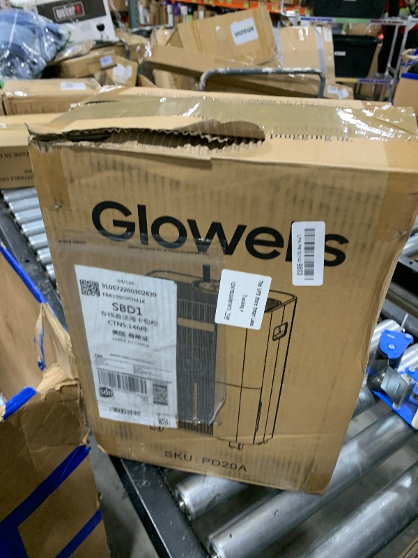 Photo 1 of 1500 Sq.ft Dehumidifier for Basement, Glowells 21 Pints Dehumidifiers for Home, Bathroom, Bedroom Large Room, RV, Three Modes, Quiet with Smart Compressor, Dry Clothes, 24H Timer