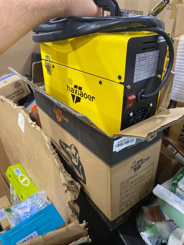 Photo 1 of 145 MIG Welder with LED Display IGBT Inverter Welder 110V Flux Core MIG/Lift Tig/Stick Welding Machine 2T 4T Three in One Professional MIG Welder for Home and Industrial Use