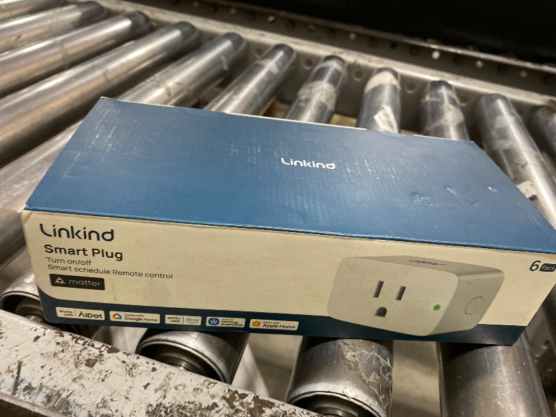 Photo 1 of Linkind Matter Smart Plug, Work with Apple Home, Alexa, Siri, Google Home