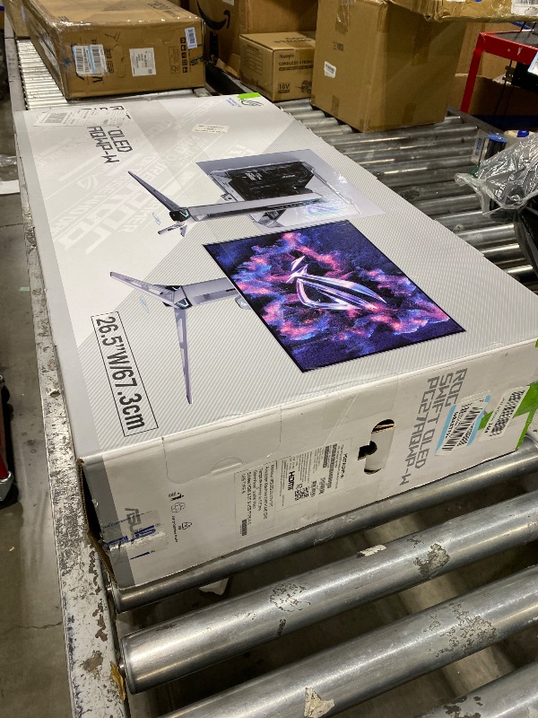 Photo 1 of ASUS ROG Swift 27" OLED Gaming Monitor (PG27AQWP-W)