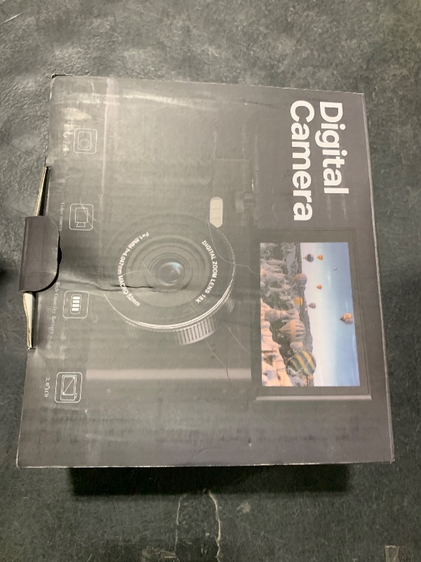 Photo 1 of 4K Digital Camera with Wide Angle Lens, 64MP WiFi Vlogging Camera with 180° Flip Screen, Point and Shoot Camera for Photography, Beginner YouTube Video Kit with 64GB SD Card